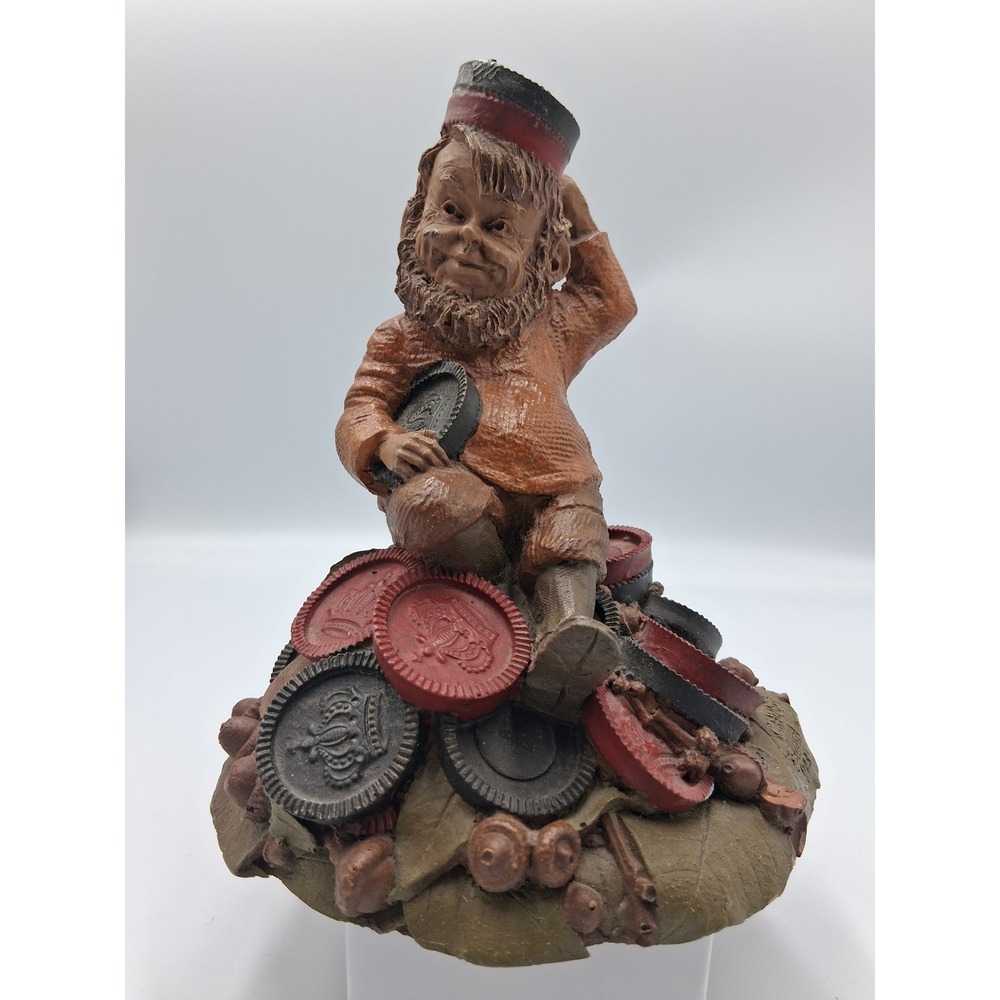 Tom Clark Gnomes Chubby Figurine 1986 Cairn Studio Vintage Collectible 64